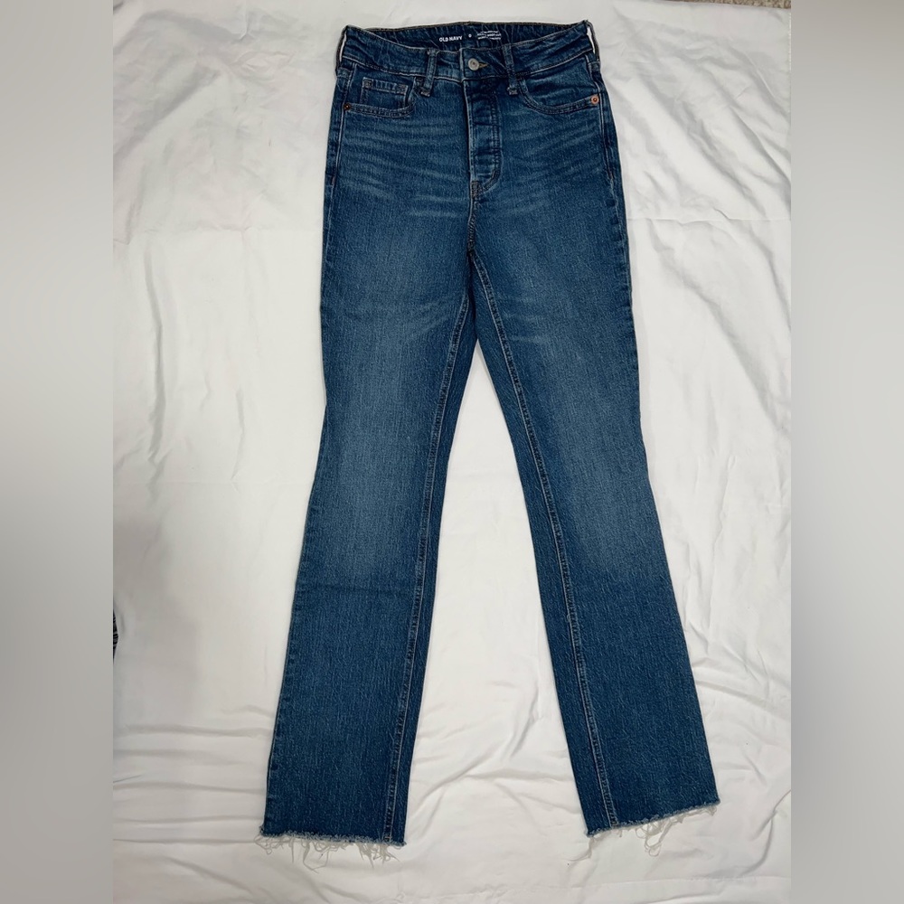 Old Navy High Rise Boot Cut Denim Jeans